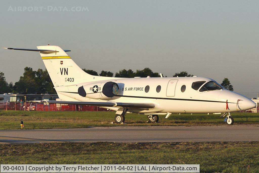 90-0403, 1990 Beechcraft T-1A Jayhawk C/N TT-9, 2011 Sun n Fun at Lakeland , Florida