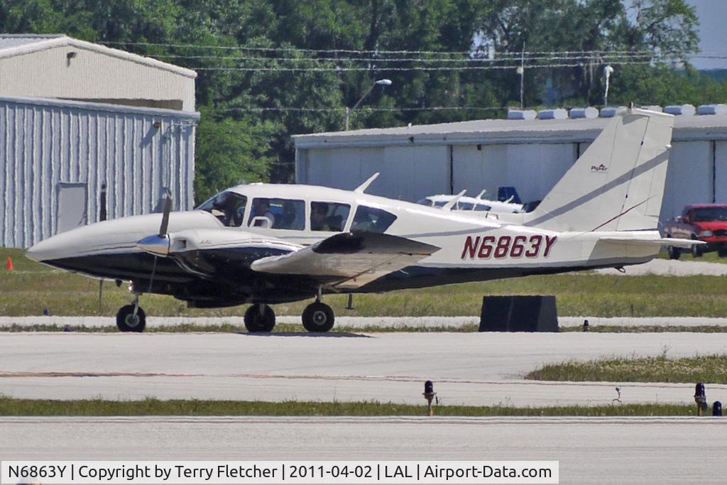 N6863Y, 1969 Piper PA-23-250 C/N 27-4208, 2011 Sun n Fun at Lakeland