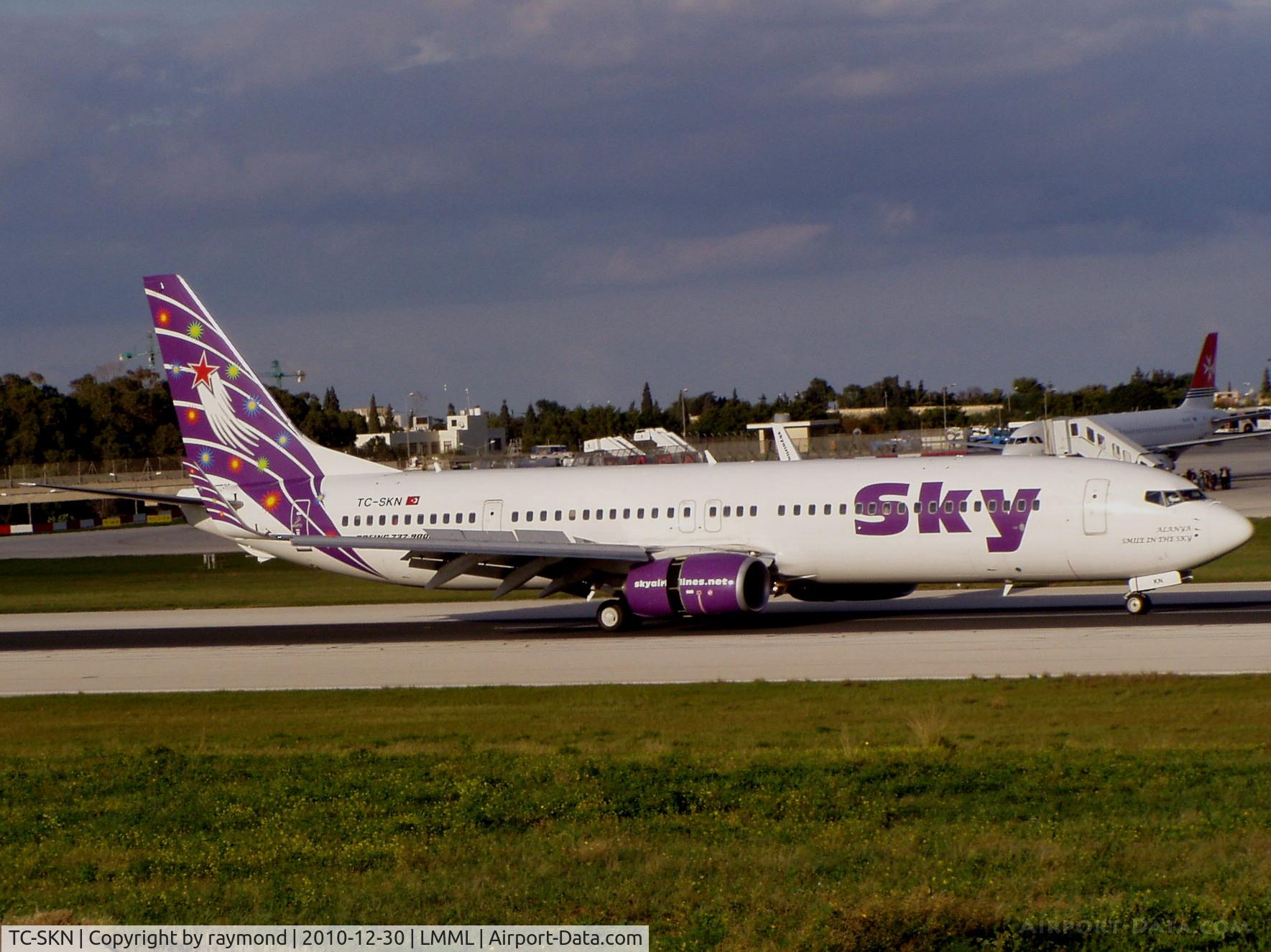 TC-SKN, 2009 Boeing 737-94X/ER C/N 36086, B737 TC-SKN Sky Airlines
