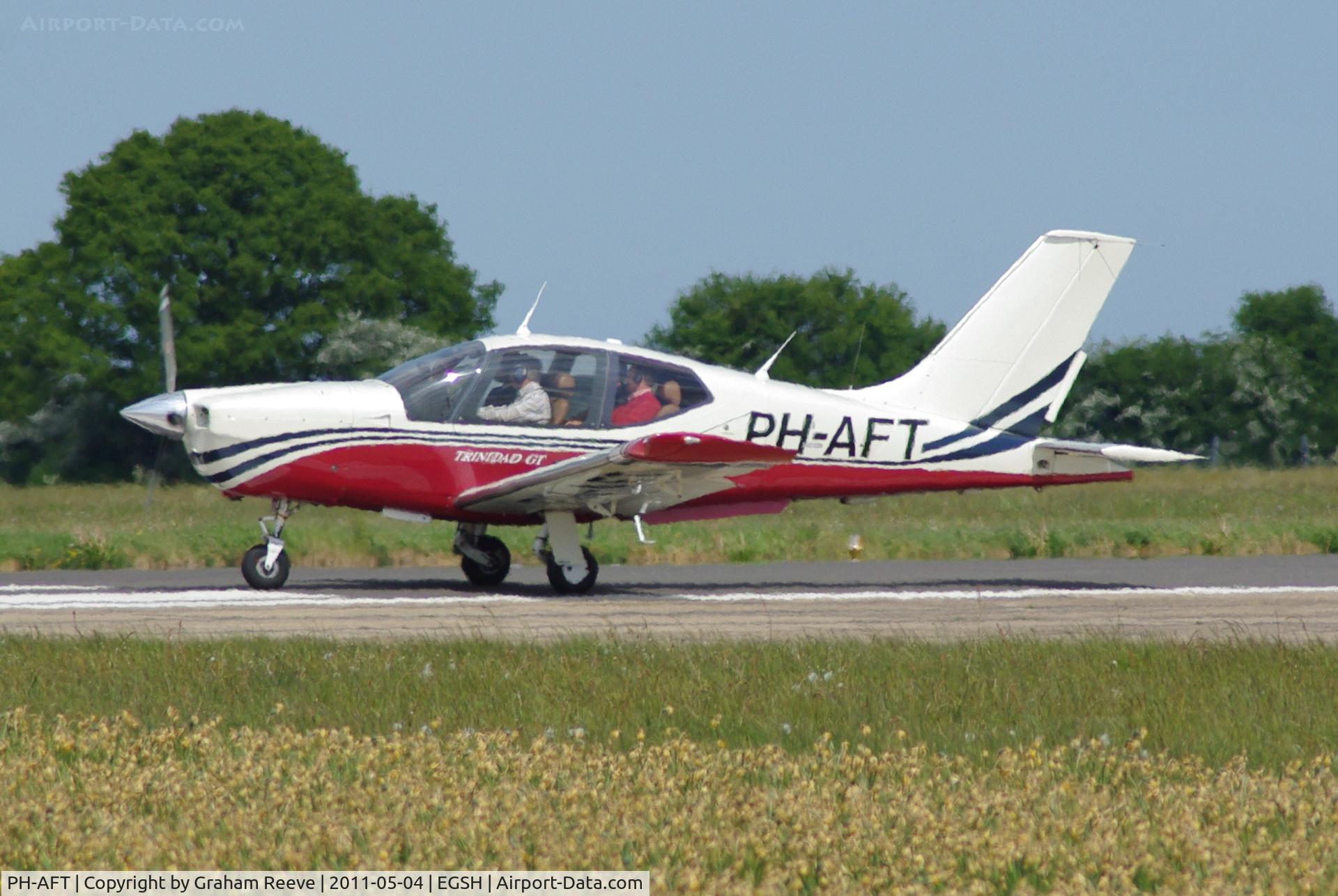 PH-AFT, 2003 Socata TB-20 GA C/N 2204, On the runway.