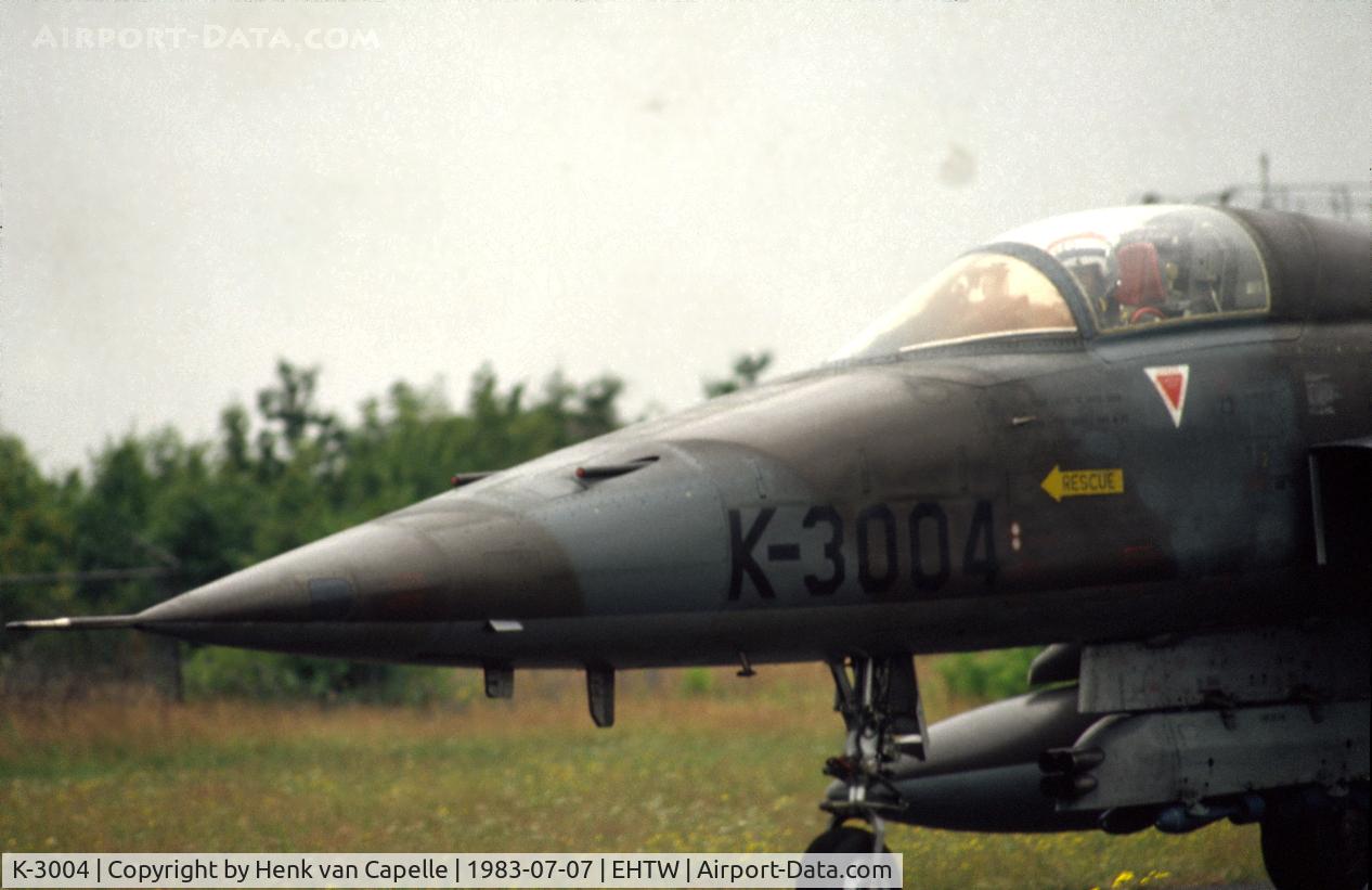 K-3004, 1970 Canadair NF-5A Freedom Fighter C/N 3004, Royal Netherlands Air Force NF-5A at Twenthe air base. 313 sqn.