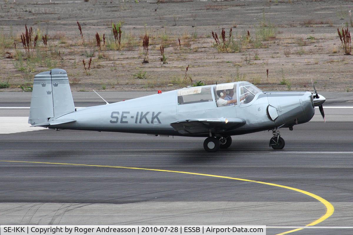 SE-IKK, 1959 Saab 91D Safir C/N 91-363, After landing runway 30