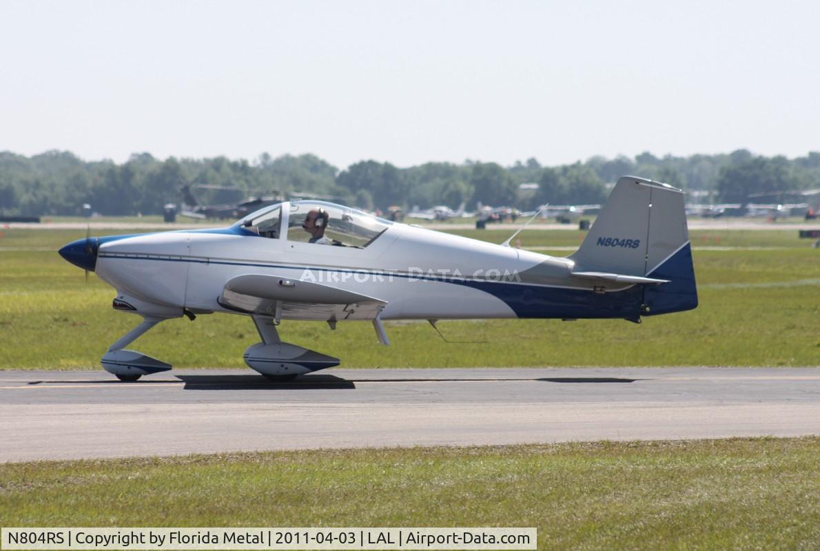 N804RS, 1999 Vans RV-6A C/N 22227, Vans RV6