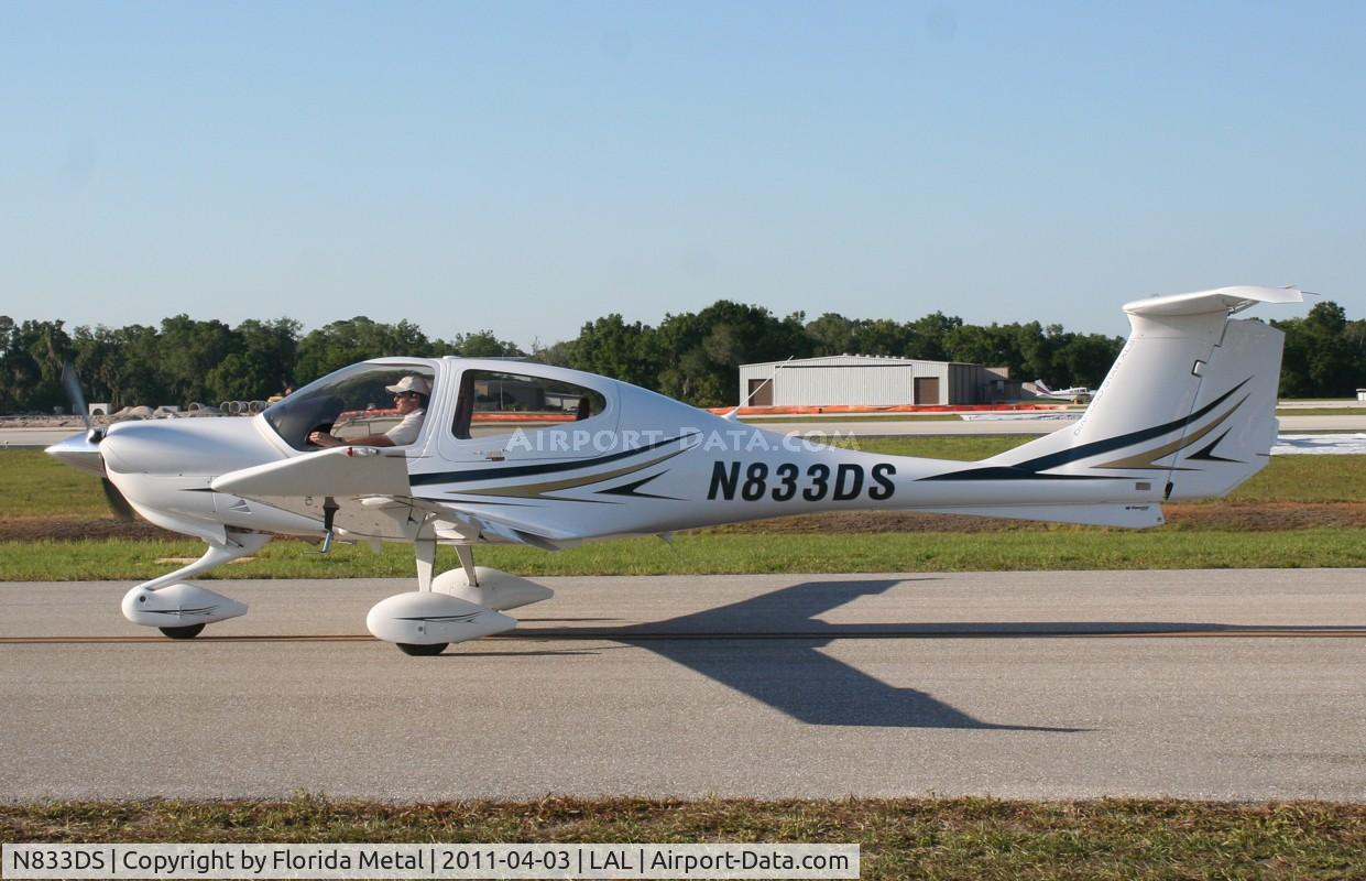 N833DS, Diamond DA-40 Diamond Star C/N 40.1110, DA 40