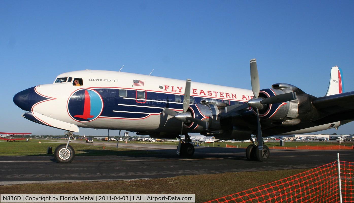 N836D, 1957 Douglas DC-7B C/N 45345, Eastern DC-7B