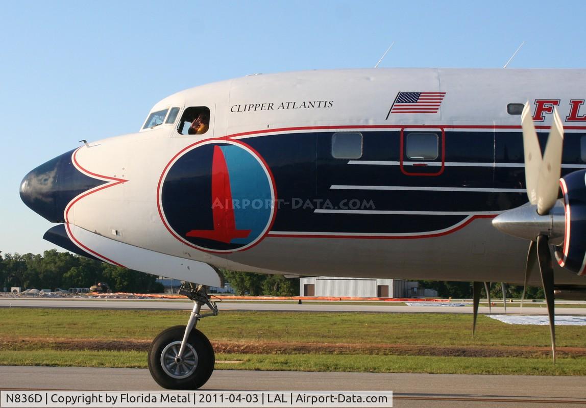 N836D, 1957 Douglas DC-7B C/N 45345, Eastern DC-7B