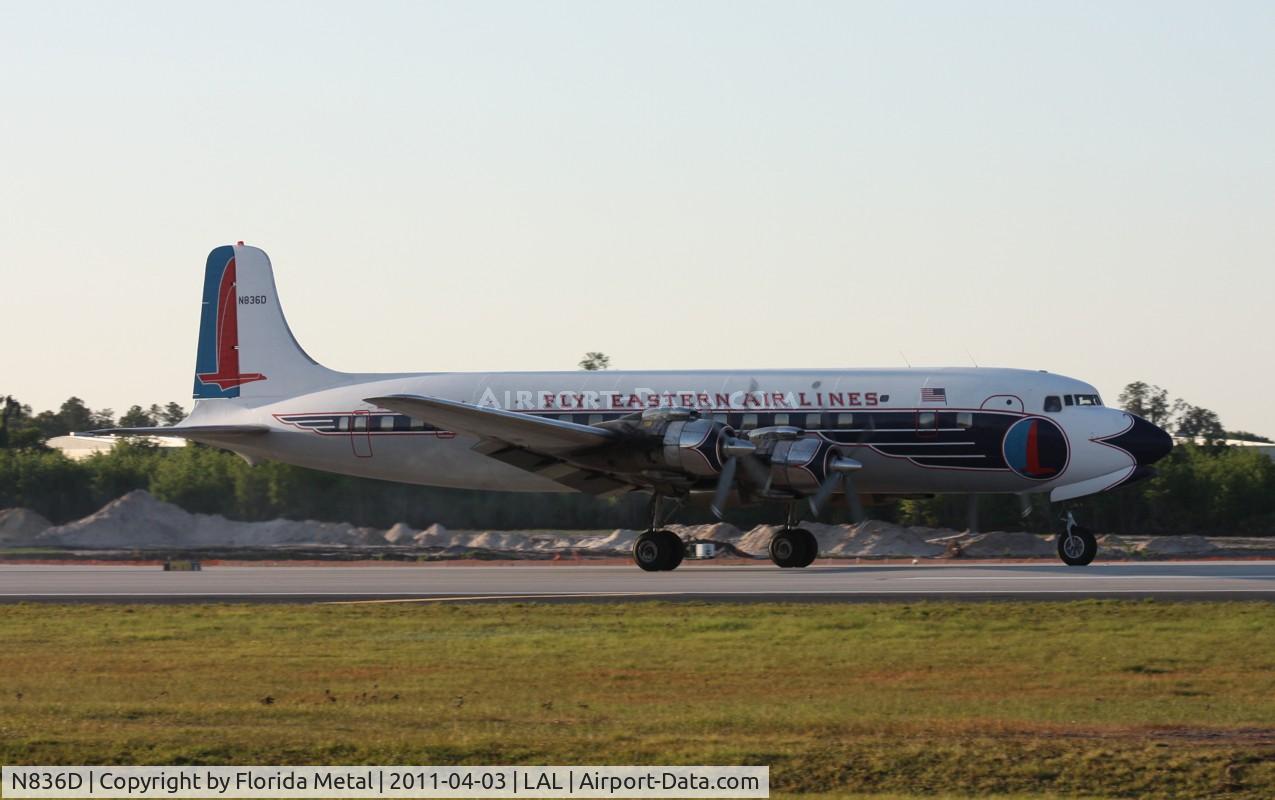 N836D, 1957 Douglas DC-7B C/N 45345, Eastern DC-7B