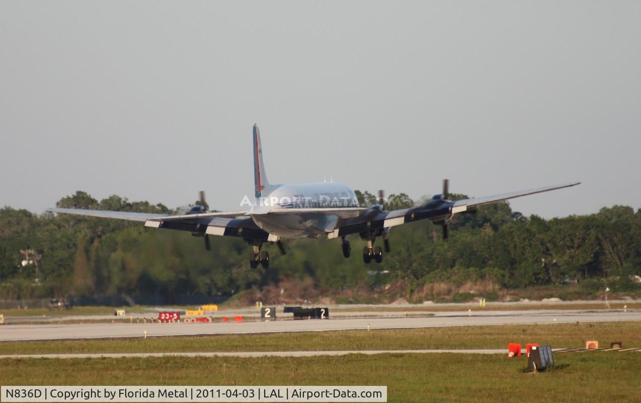 N836D, 1957 Douglas DC-7B C/N 45345, Eastern DC-7B
