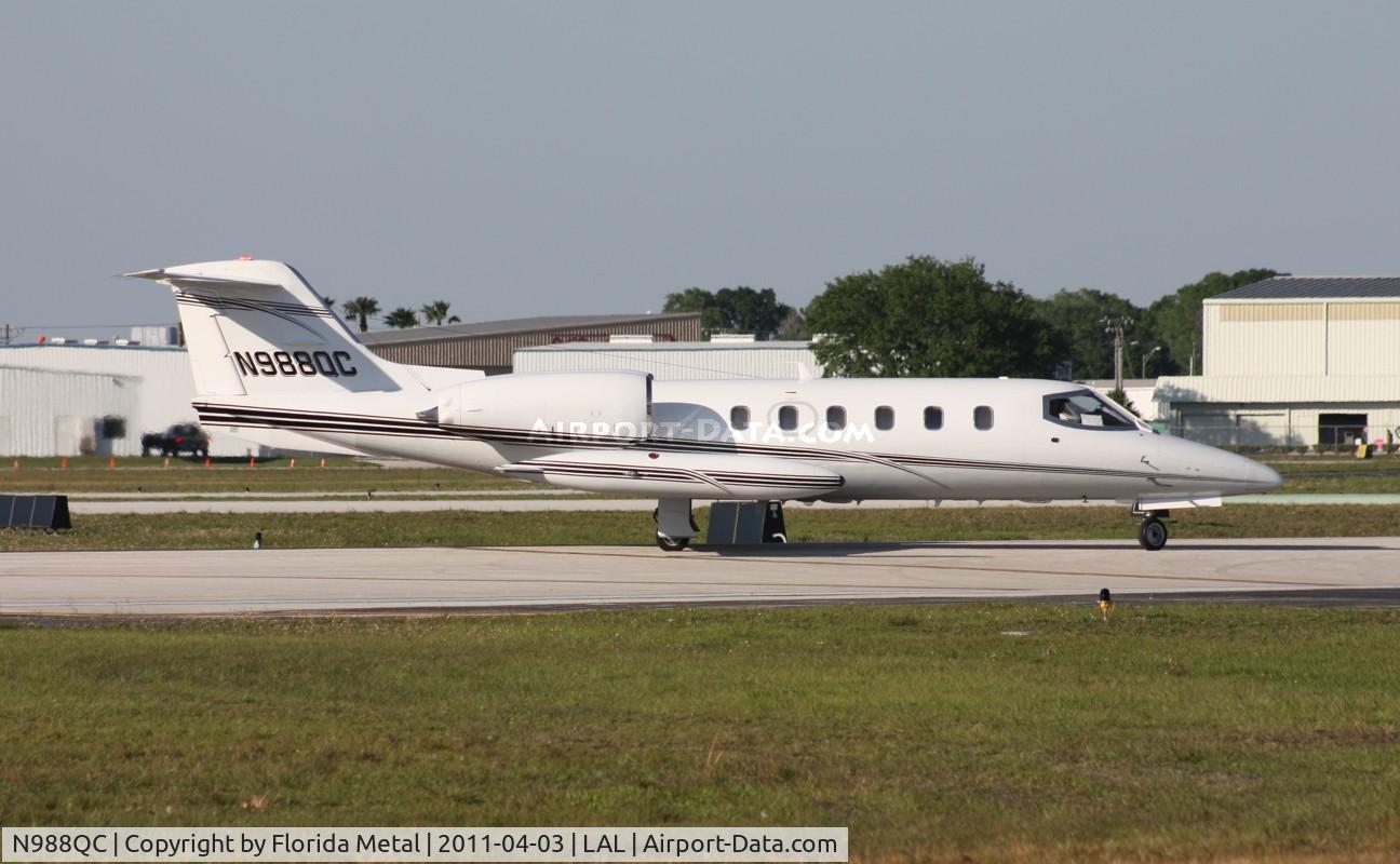 N988QC, 1981 Gates Learjet 35A C/N 455, Lear 35A