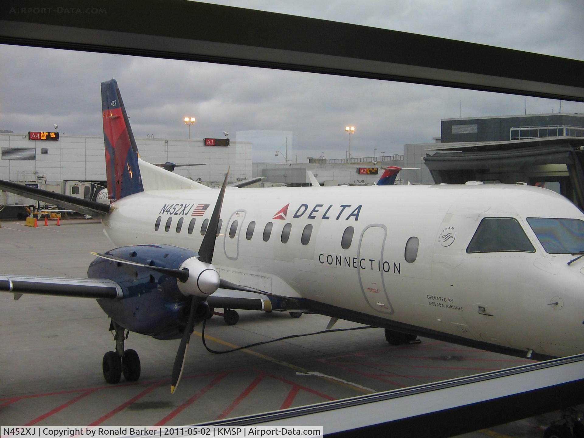 N452XJ, 1998 Saab 340B C/N 340B-452, MSP, MN