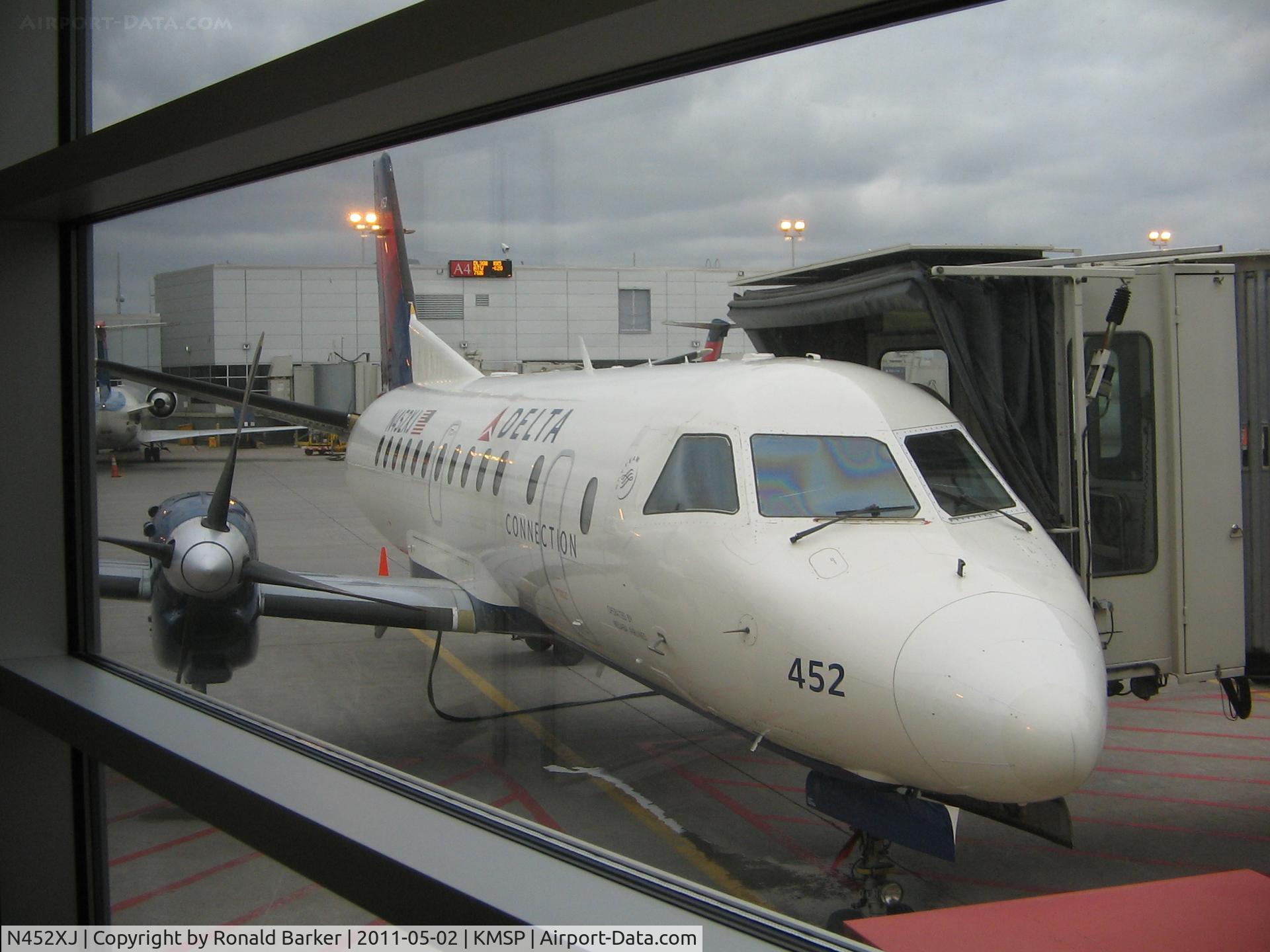 N452XJ, 1998 Saab 340B C/N 340B-452, MSP, MN