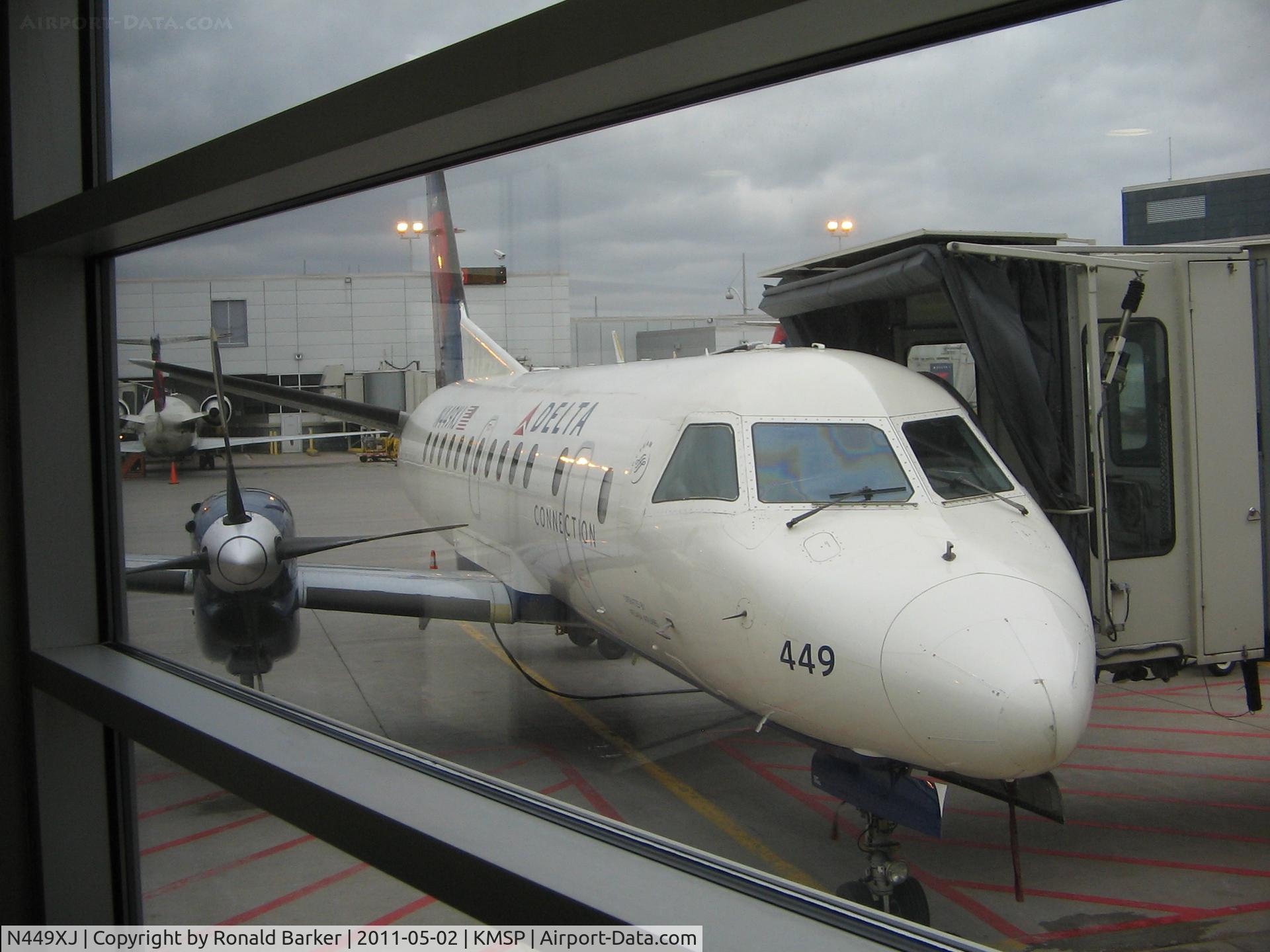 N449XJ, 1998 Saab 340B C/N 340B-449, MSP, MN