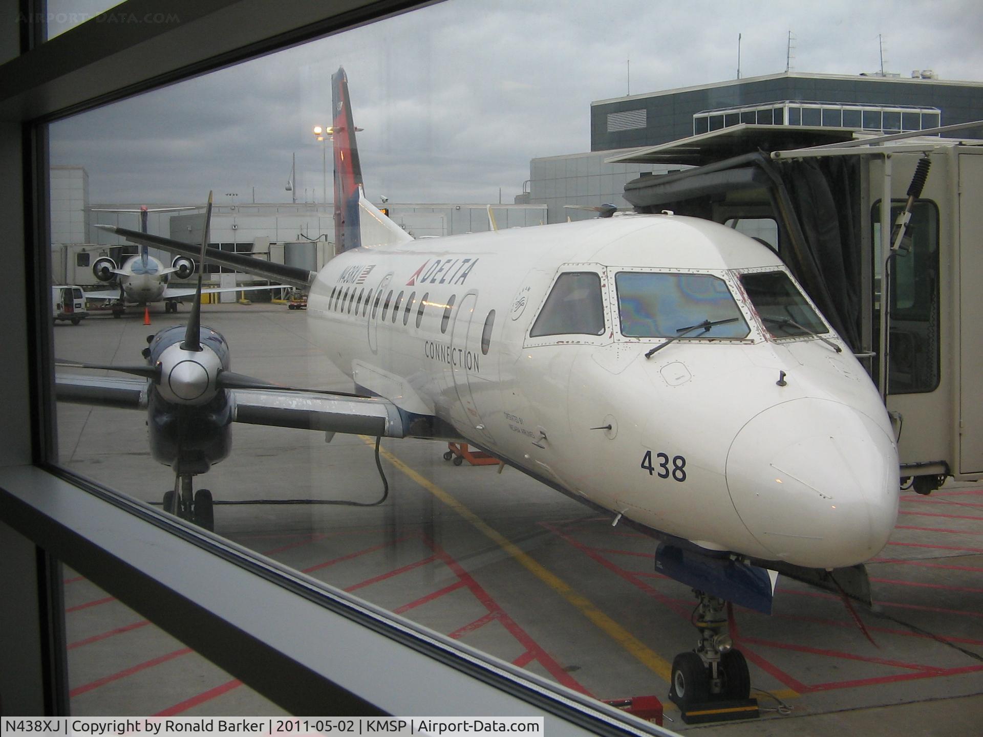 N438XJ, 1998 Saab 340B C/N 340B-438, MSP, MN