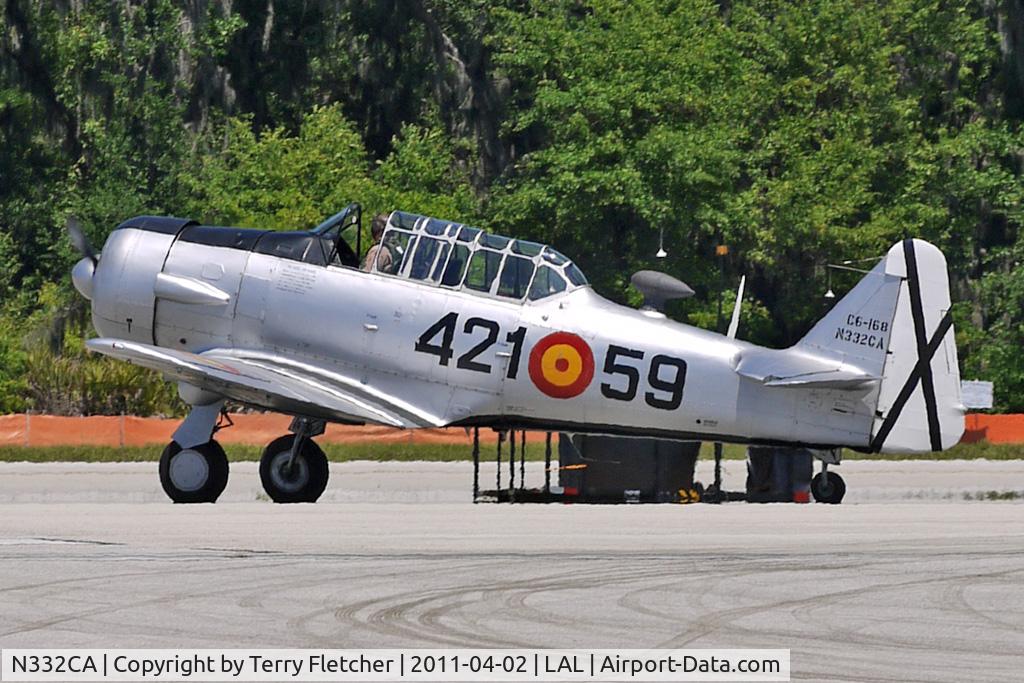 N332CA, 1944 North American T-6G Texan C/N 168-409, 2011 Sun n Fun at Lakeland