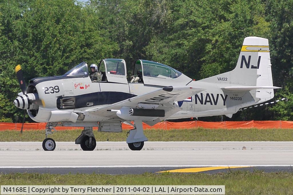 N4168E, 1956 North American T-28C Trojan C/N 252-2, 2011 Sun n Fun at Lakeland
