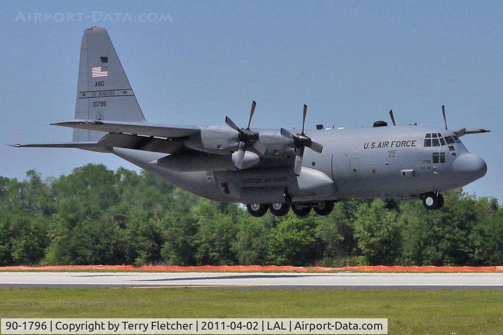90-1796, 1990 Lockheed C-130H Hercules C/N 382-5249, 2011 Sun n Fun at Lakeland