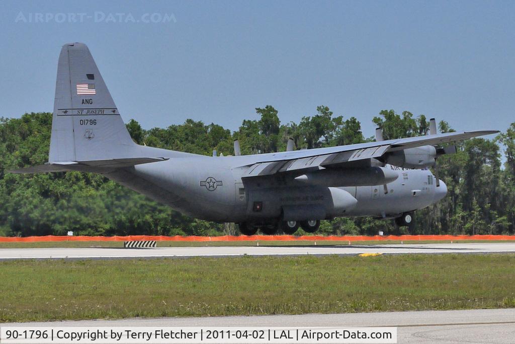 90-1796, 1990 Lockheed C-130H Hercules C/N 382-5249, 2011 Sun n Fun at Lakeland