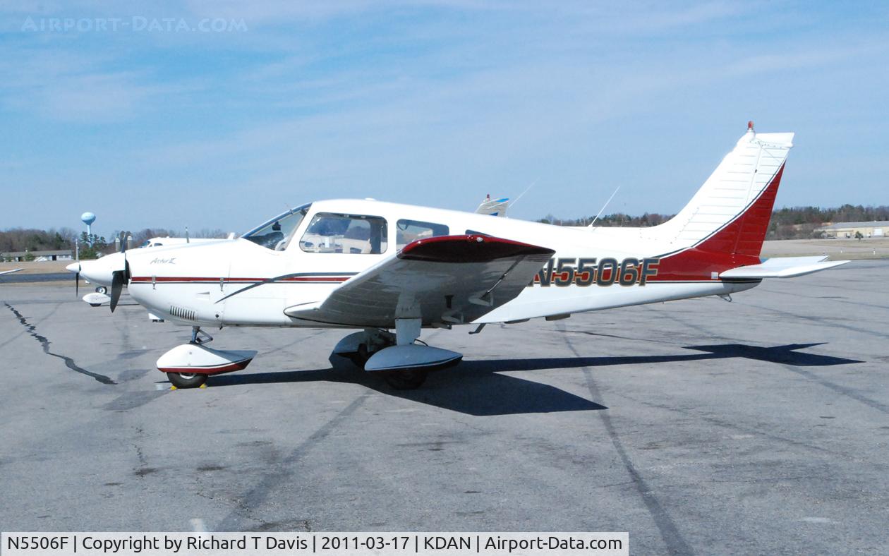 N5506F, Piper PA-28-181 C/N 28-7790128, Piper PA-28-181 in Danville Va....