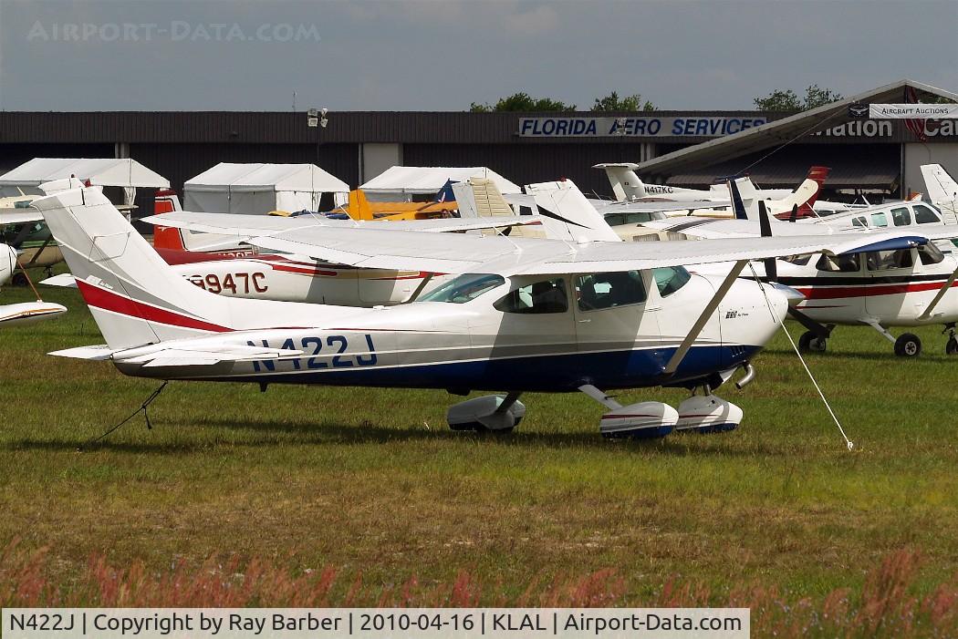 N422J, 1977 Cessna 182Q Skylane C/N 18266172, Cessna 182Q Skylane [182-66172] Lakeland-Linder~N 16/04/2010