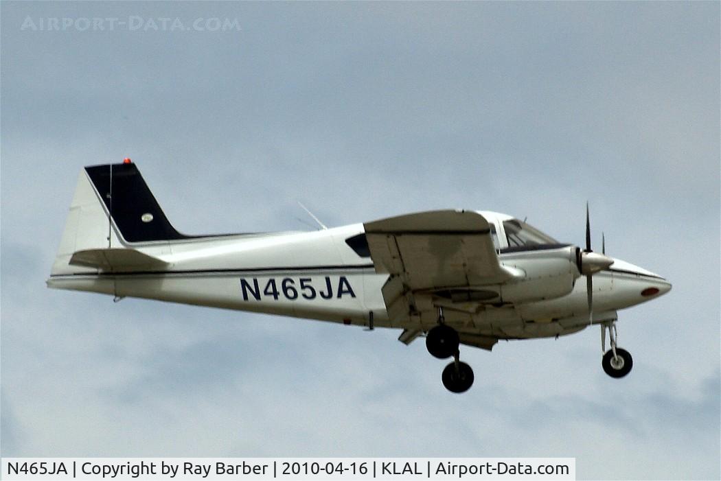N465JA, 1957 Piper PA-23 C/N 23-1033, Piper PA-23-150 Apache [23-1033] Lakeland-Linder~N 16/04/2010