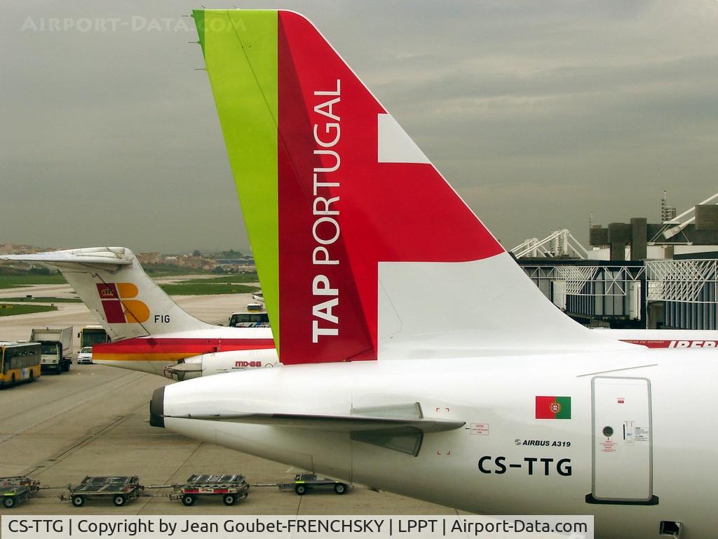 CS-TTG, 1998 Airbus A319-111 C/N 906, TAP to Madrid
