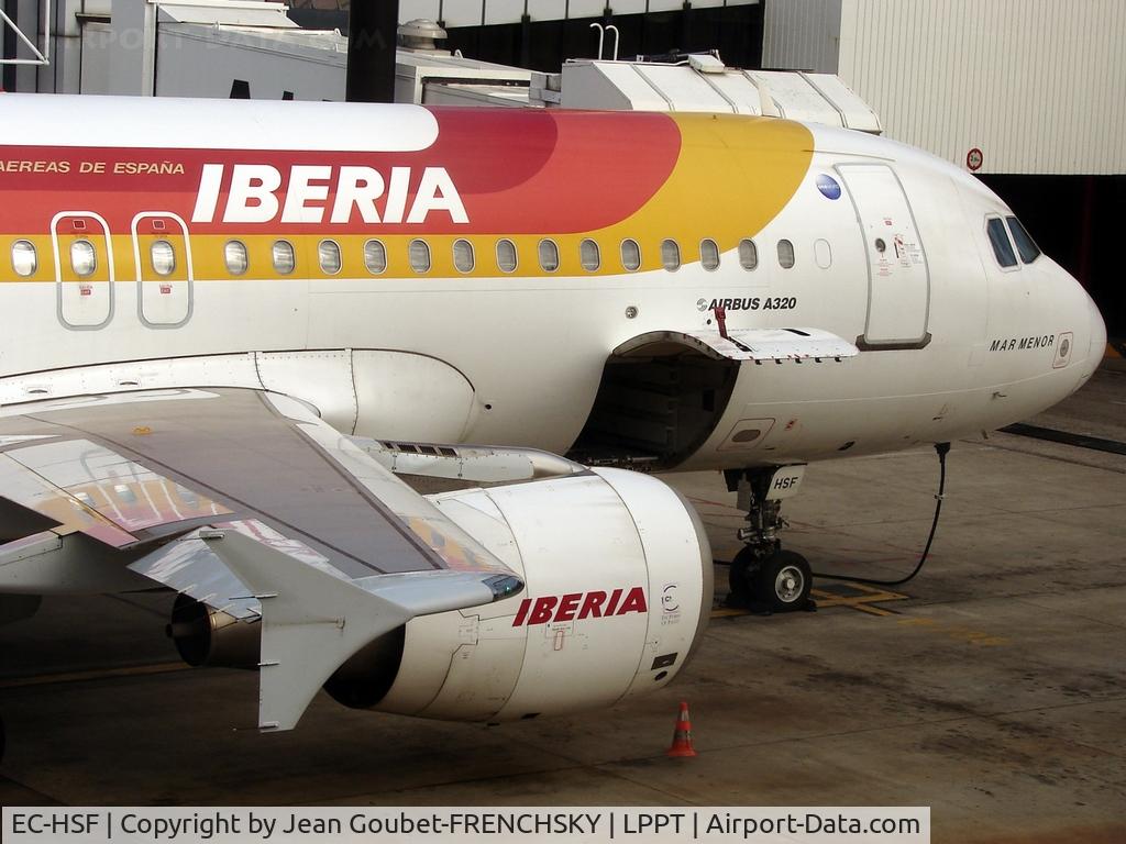 EC-HSF, 2000 Airbus A320-214 C/N 1255, Ibéria to BCN