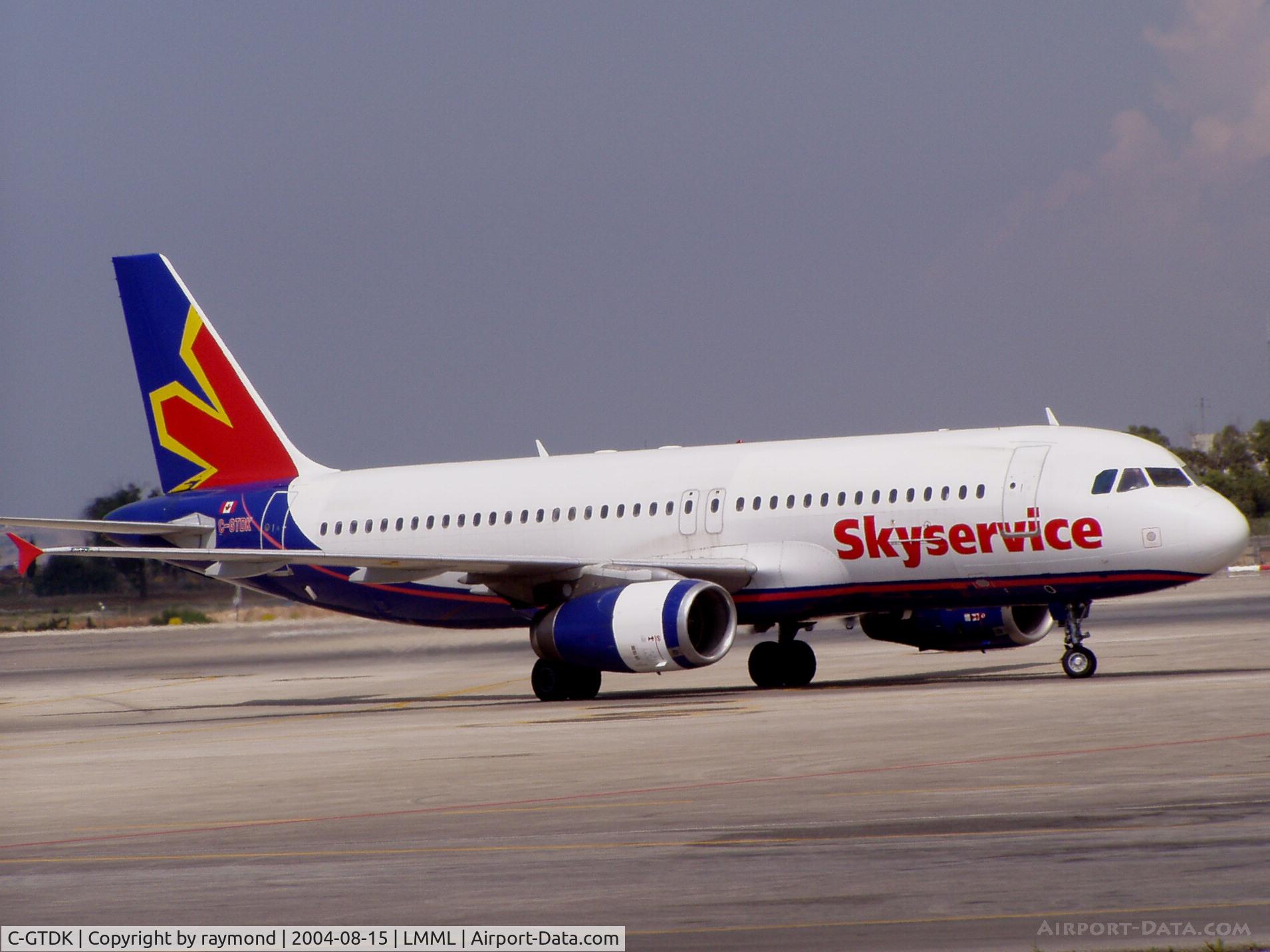 C-GTDK, 1992 Airbus A320-231 C/N 338, A320 C-GDTK Skyservice Airlines