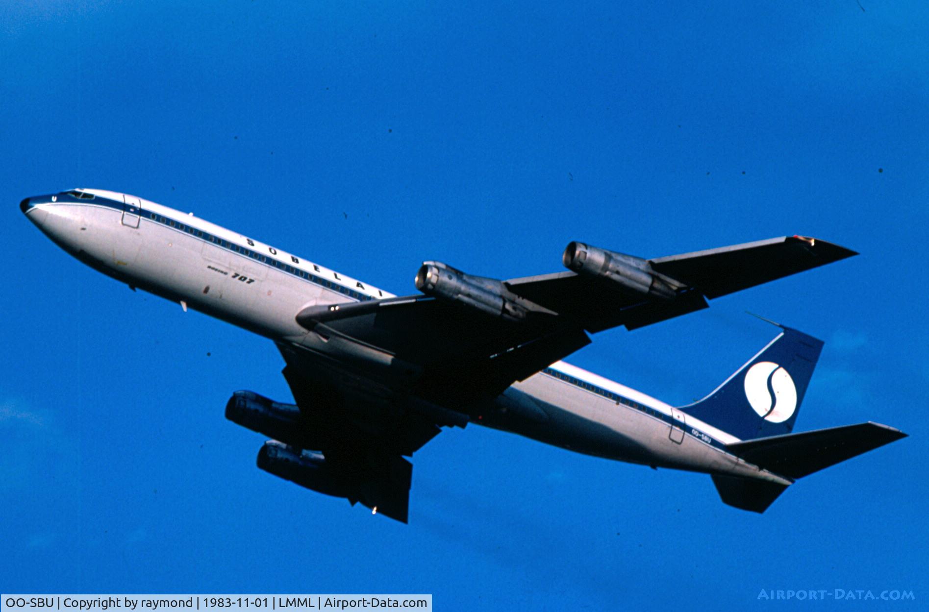 OO-SBU, 1967 Boeing 707-373C (E-8C J-STARS) C/N 19442, B707 OO-SBU Sobelair
