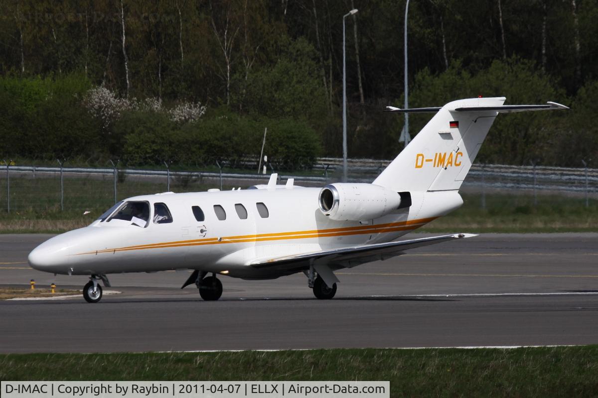 D-IMAC, 2000 Cessna 525 CitationJet CJ1 C/N 525-0396, 1 of the many bizjets at LUX