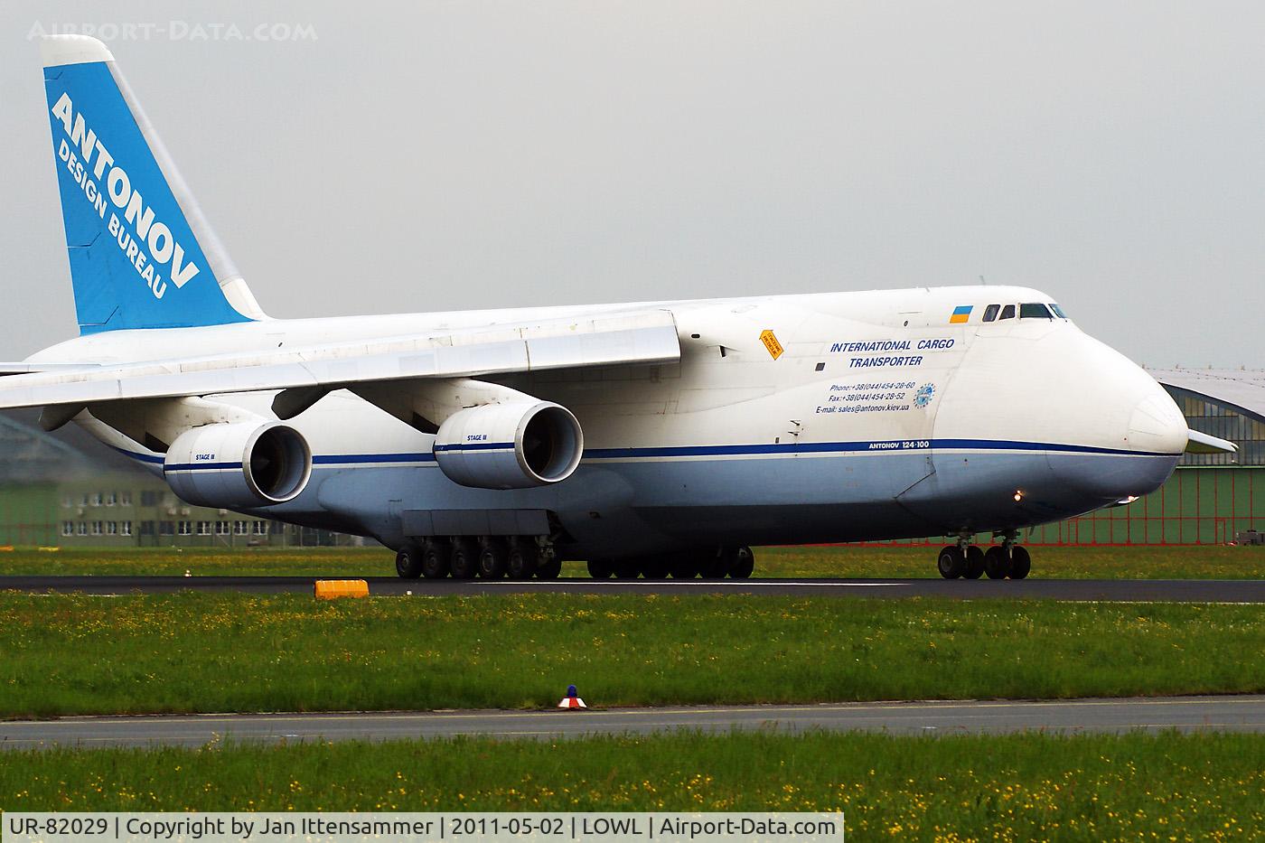 UR-82029, 1991 Antonov An-124-100 Ruslan C/N 19530502630/0210, UR-82029 @ LOWL