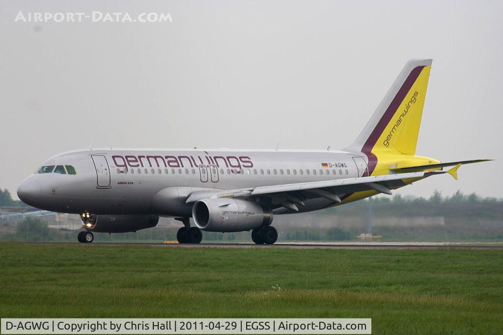 D-AGWG, 2007 Airbus A319-132 C/N 3193, Germanwings