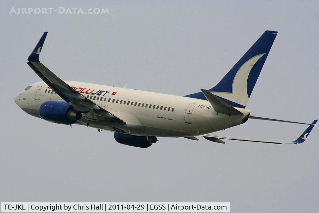 TC-JKL, 2007 Boeing 737-76N C/N 34753, AnadoluJet