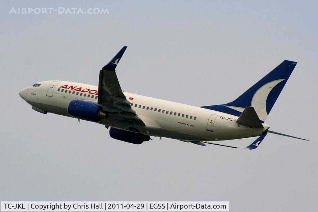 TC-JKL, 2007 Boeing 737-76N C/N 34753, AnadoluJet