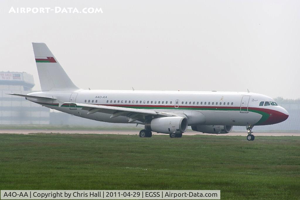 A4O-AA, 2005 Airbus A320-233 C/N 2566, Oman Royal Flight
