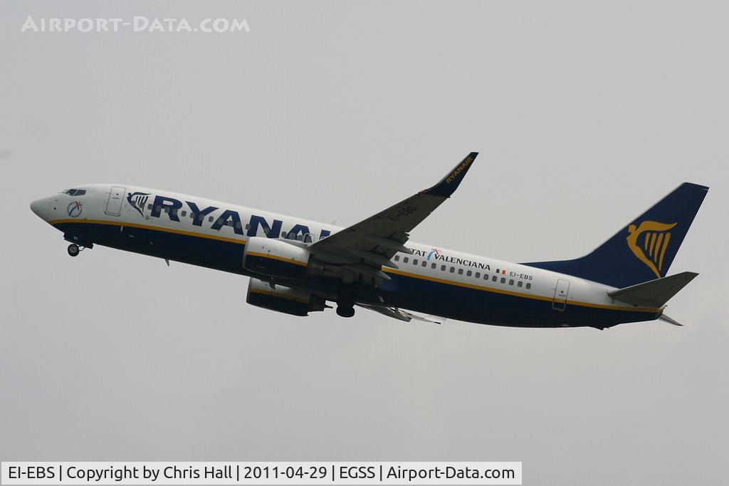 EI-EBS, 2009 Boeing 737-8AS C/N 35001, Ryanair