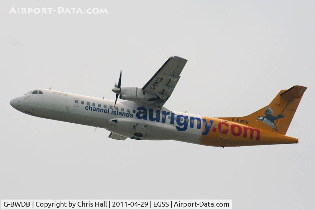 G-BWDB, 1995 ATR 72-202 C/N 449, Aurigny Air Services