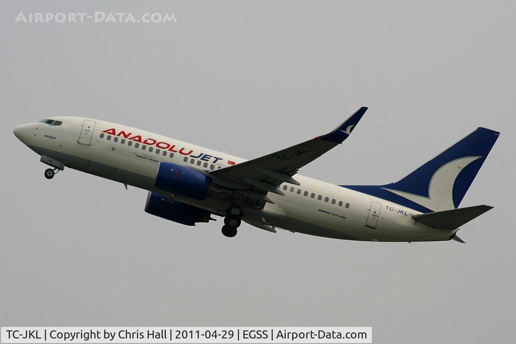 TC-JKL, 2007 Boeing 737-76N C/N 34753, AnadoluJet