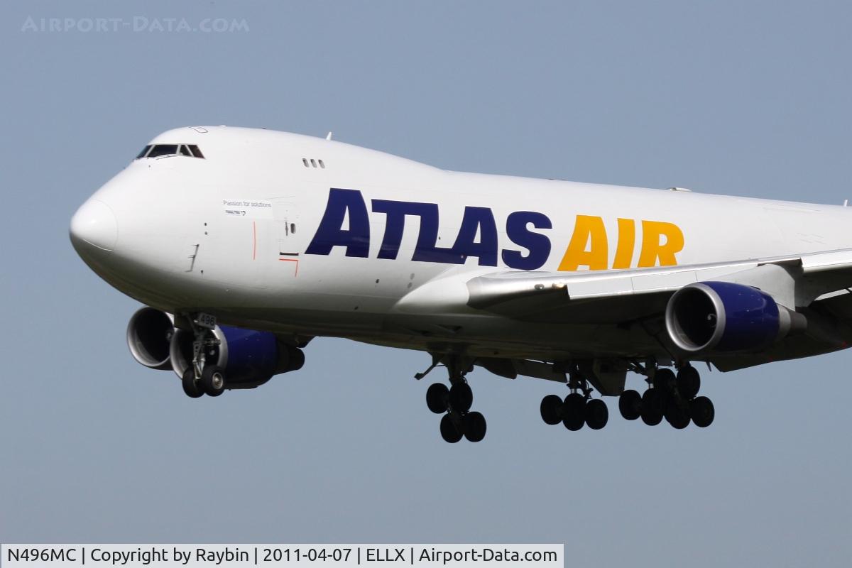 N496MC, 1999 Boeing 747-47UF C/N 29257, Sometimes the big birds are to close for my 100-400mm lens