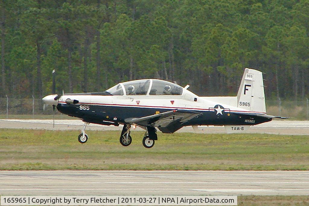 165965, Raytheon T-6A Texan II C/N PT-108, Raytheon T-6A, c/n: PT-108 training at Pensacola