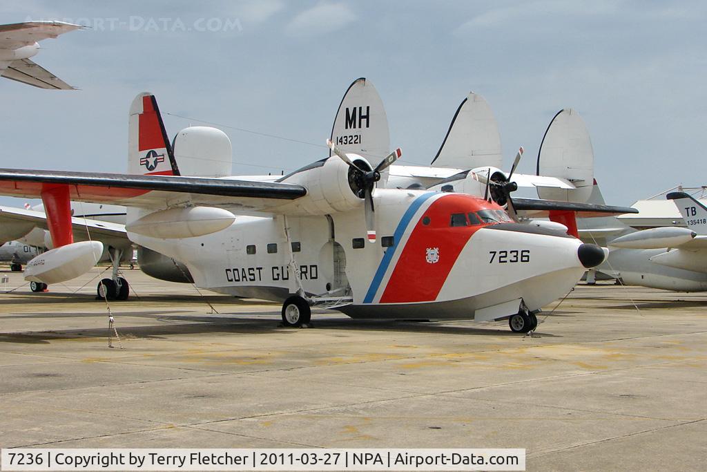 7236, Grumman UF-1G (HU-16B) Albatross C/N G-322, Grumman HU-16E Albatross, c/n: G-322 in outside storage at Pensacola Museum