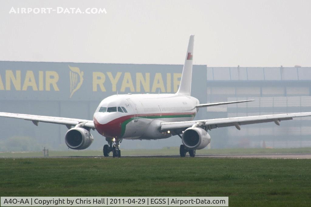 A4O-AA, 2005 Airbus A320-233 C/N 2566, Oman Royal Flight