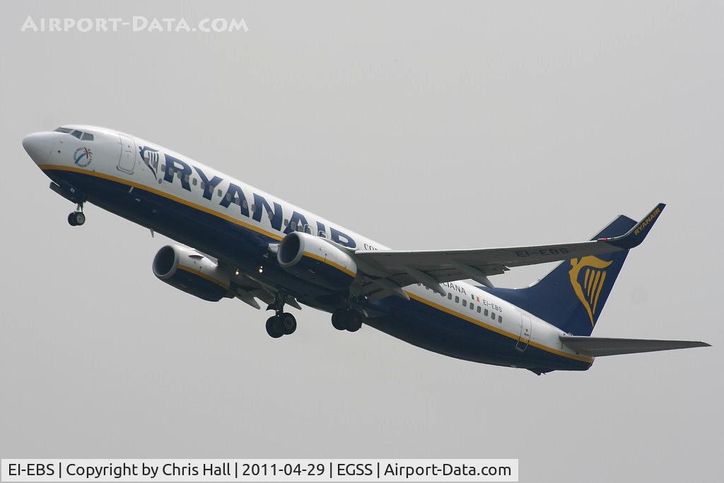 EI-EBS, 2009 Boeing 737-8AS C/N 35001, Ryanair