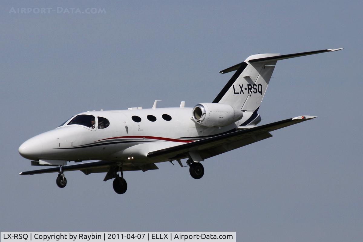 LX-RSQ, 2009 Cessna 510 Citation Mustang Citation Mustang C/N 510-0194, One of the many LX-registered bizjets