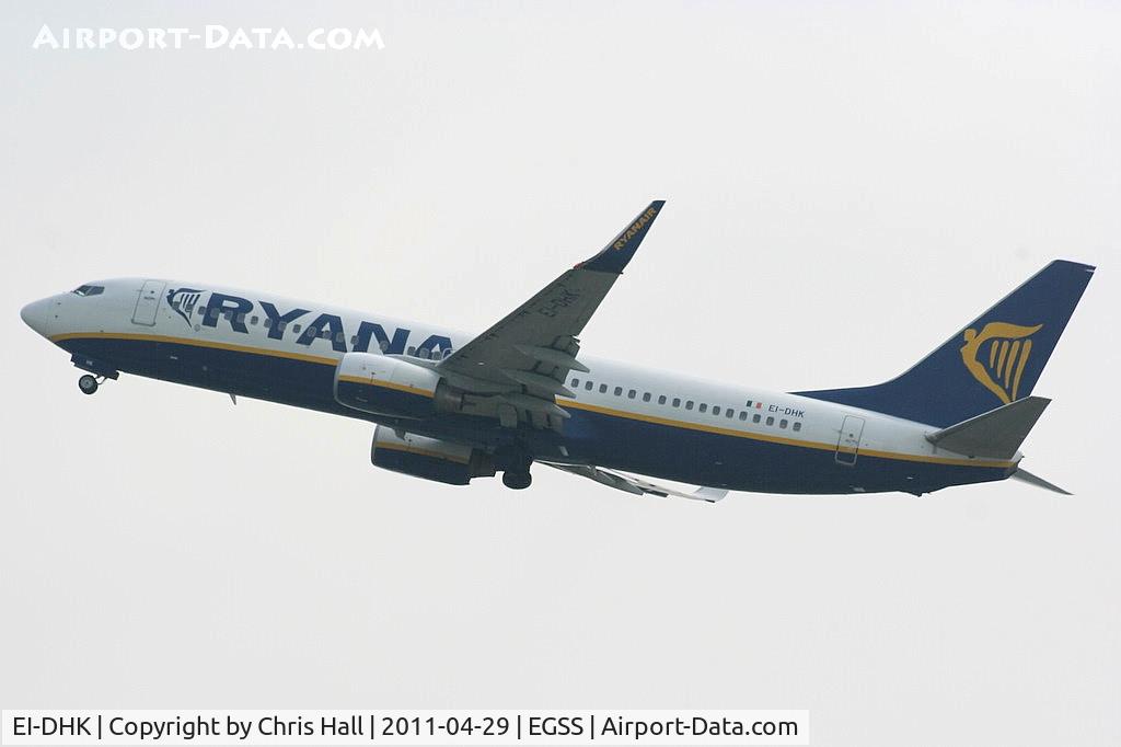 EI-DHK, 2005 Boeing 737-8AS C/N 33820, Ryanair