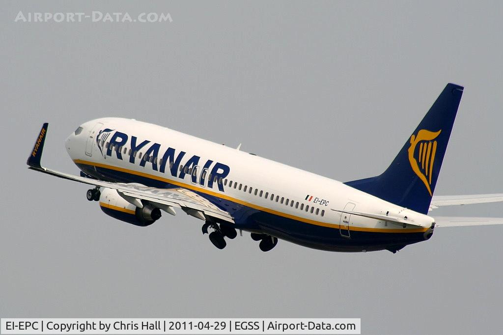 EI-EPC, 2011 Boeing 737-8AS C/N 40312, Ryanair