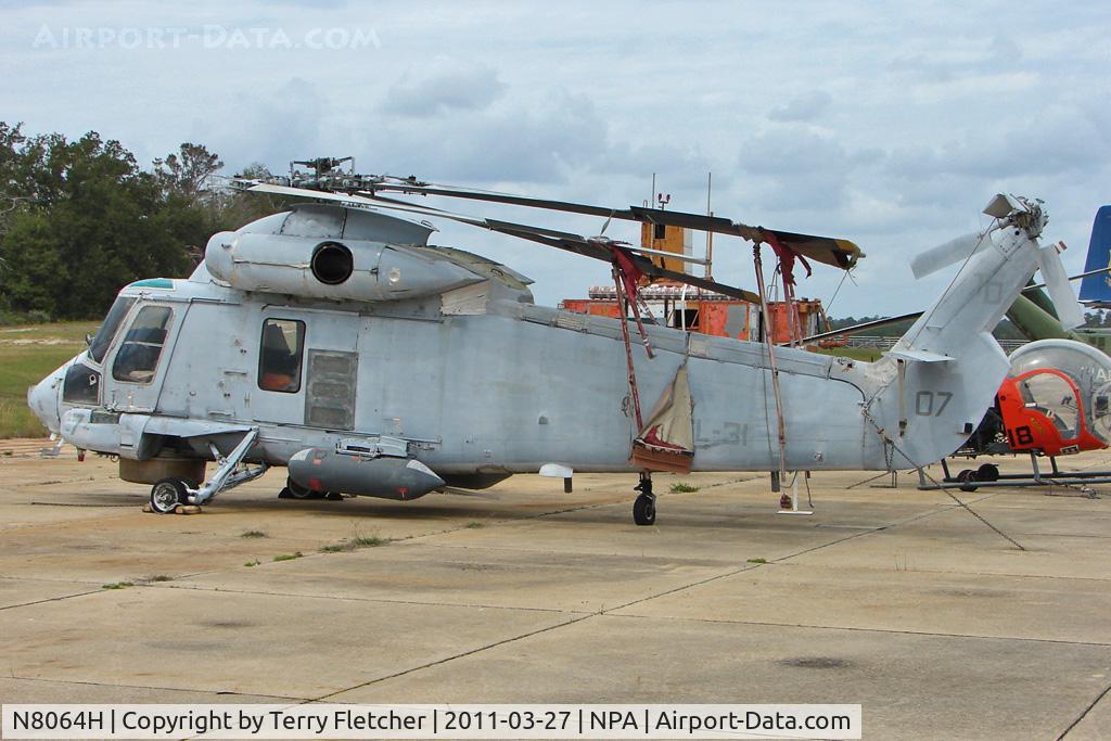 N8064H, Kaman SH-2F Seasprite C/N 149, Kaman H-2 SH-2F, c/n: 151312 in open storage at Pensacola Museum