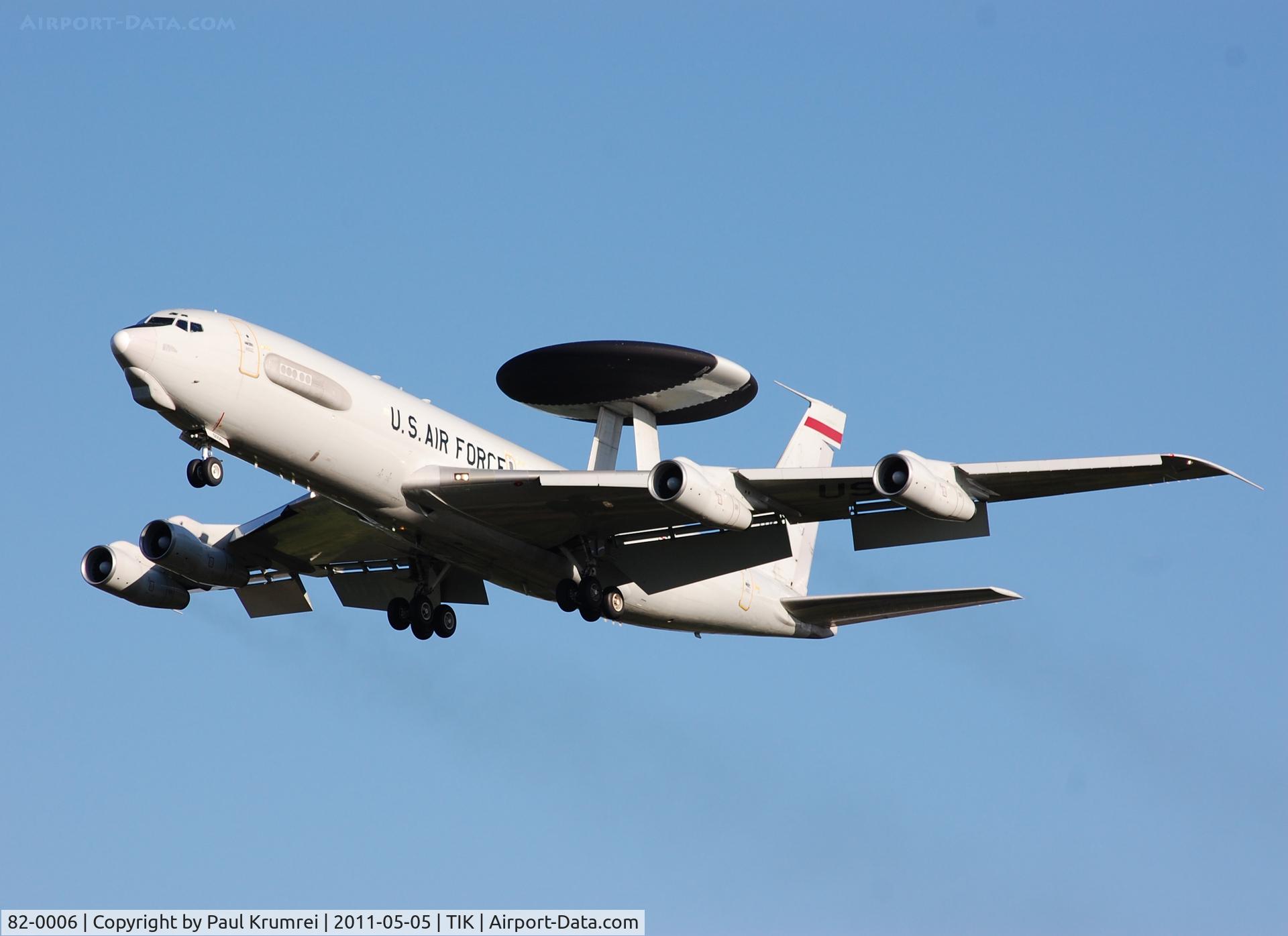 82-0006, 1982 Boeing E-3C C/N 22834, E-3C Sentry