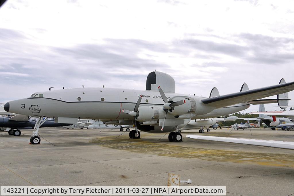 143221, Lockheed EC-121K Warning Star C/N 1049A-4495, Lockheed EC-121K Warning Star, c/n: 1049A-4496 in outside storage at Pensacola Museum