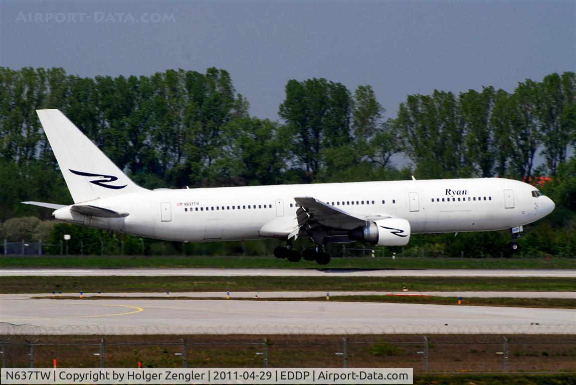 N637TW, 1991 Boeing 767-33A C/N 25403, Arrival from Middle East