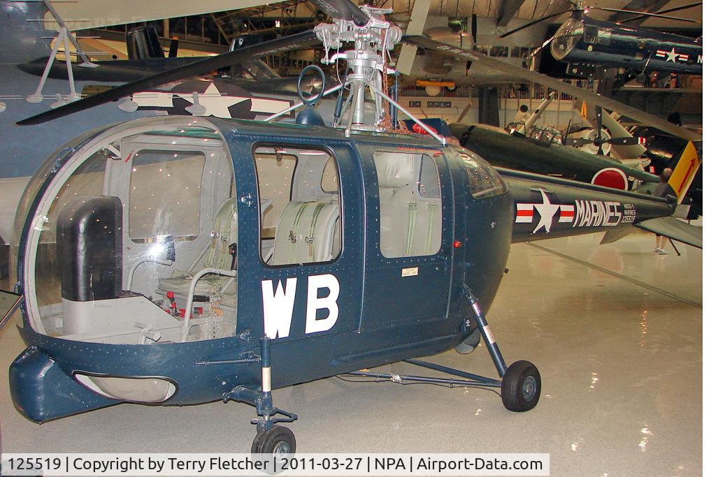 125519, 1952 Sikorsky HO5S-1 C/N 52.012, 1952 Sikorsky HO5S-1, c/n: 52.012 at Pensacola Naval Museum